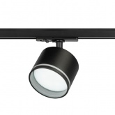 Светильник трековый однофазный ЭРА TR75-GX53 BK под лампу GX53 c акриловым кольцом черный