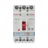 Автоматический выключатель DKC YON MGS125 3P 12,8-16A регулировка теплового расцепителя 18кА (автомат электрический)