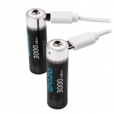 Аккумулятор литиевый Фаzа AA 1.5В Li-Ion 3000мА.ч зарядка от Type-C, шнур в комплекте (упаковка 4шт)