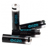 Аккумулятор литиевый Фаzа AA 1.5В Li-Ion 3000мА.ч зарядка от Type-C, шнур в комплекте (упаковка 4шт)