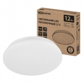 Светильник светодиодный TDM Звездное небо LED ДПБ 02 12W 6000K 800Lm D210mm