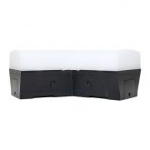 Фигурный коннектор EKF Luma ДБО-Y 10W 4000K IP20 черный для светодиодных линейных светильников