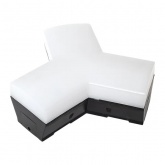 Фигурный коннектор EKF Luma ДБО-Y 10W 4000K IP20 черный для светодиодных линейных светильников