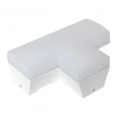 Фигурный коннектор EKF Luma ДБО-T 10W 4000K IP20 белый для светодиодных линейных светильников