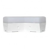 Фигурный коннектор EKF Luma ДБО-Y 10W 4000K IP20 белый для светодиодных линейных светильников