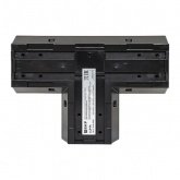 Фигурный коннектор EKF Luma ДБО-T 10W 6500K IP20 черный для светодиодных линейных светильников