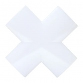 Фигурный коннектор EKF Luma ДБО-X 12W 4000K IP20 белый для светодиодных линейных светильников