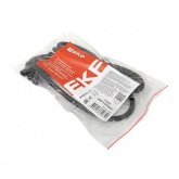 Кабель для подключения светодиодных линейных светильников EKF ДБО-60/120/150 черный 1 метр 3x0,75