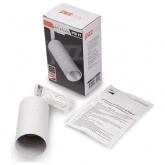 Светильник трековый однофазный JazzWay PTR 29 под лампу GU10 WH 230V IP20 белый Pro