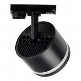 Светильник трековый однофазный JazzWay PTR 31 под лампу GX53 BL 230V IP20 черный Pro