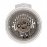 Светильник трековый однофазный JazzWay PTR 38 под лампу GU10 WH 230V IP20 белый