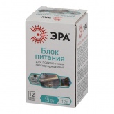 Блок питания для светодиодной ленты ЭРА LP-LED 15W-IP20-12V-S 71x39x31mm