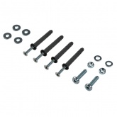 Кронштейн для школьных досок JazzWay 600x30x150mm (комлект: Кронштейн 2шт; Дюбель 4шт; Винты 2шт)