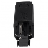 Коннектор для трехфазного шинопровода JazzWay 3P PTR EC-BL Right правый черный сетевой