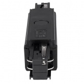 Коннектор для трехфазного шинопровода JazzWay 3P PTR CI-BL LONG прямой внешний черный