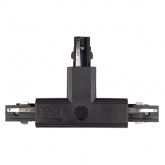 Коннектор для трехфазного шинопровода JazzWay 3P PTR CT-BL L/INT левый внутренний черный