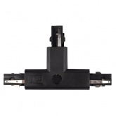 Коннектор для трехфазного шинопровода JazzWay 3P PTR CT-BL R/OUT правый внешний черный