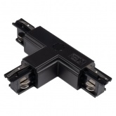 Коннектор для трехфазного шинопровода JazzWay 3P PTR CT-BL R/OUT правый внешний черный