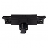 Коннектор для трехфазного шинопровода JazzWay 3P PTR CT-BL R/INT правый внешний черный