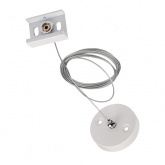 Подвес для трехфазного шинопровода JazzWay 3P PTR S-2м WH белый