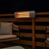 Обогреватель электрический инфракрасный панельный Rexant 1,5кВт ламповый с регулировкой мощности