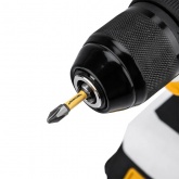 Дрель-шуруповерт бесщеточная аккумуляторная Kranz Li-Ion 20В 55Нм, 2 аккум. х 2Ач, заряка, кейс