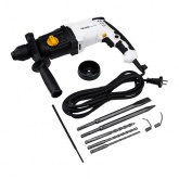 Перфоратор сетевой Kranz SDS-plus, 1050Вт, 3,2Дж, в кейсе