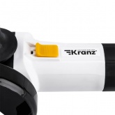Угловая шлифовальная машина Kranz 900Вт, 12500 1/мин, 125мм в кейсе (УШМ, болгарка)