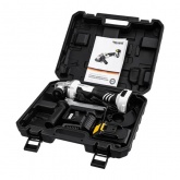 Угловая шлифовальная машина аккумуляторная Kranz 8000 1/мин 18В 1х4Ач, в кейсе (УШМ, болгарка)