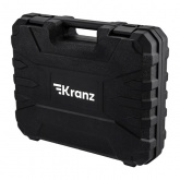 Угловая шлифовальная машина аккумуляторная Kranz 8000 1/мин 18В 1х4Ач, в кейсе (УШМ, болгарка)