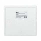 Лючок напольный с изменяемой глубиной EKF C-Line 12 6шт 45х45мм с вертикальной приборной рамкой