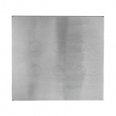 Напольная коробка EKF под лючок C-Line 12 нержавеющая сталь