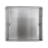 Напольная коробка EKF под лючок C-Line 12 нержавеющая сталь