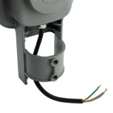 Консольный светодиодный светильник Feron SP3070 30W 5000K AC90-300V цвет серый IP66 d38-62mm