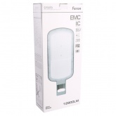 Консольный светодиодный светильник Feron SP3070 80W 5000K AC90-300V цвет серый IP66 d38-62mm