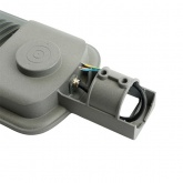 Консольный светодиодный светильник Feron SP3070 100W 4000K AC90-300V цвет серый IP66 d38-62mm