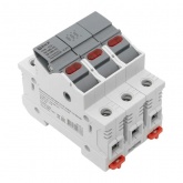 Предохранитель-разъединитель EKF DF 10х38 3П для плавких вставок типа ПВЦ с индикатором