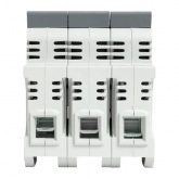 Предохранитель-разъединитель EKF DF 10х38 3П для плавких вставок типа ПВЦ с индикатором