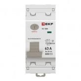 УЗО EKF PROxima ВД-100N 2П 63А 30мА тип AC 6кА (электромеханическое) (ВДТ)
