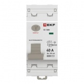 УЗО EKF PROxima ВД-100N 2П 40А 100мА тип AC 6кА (электромеханическое) (ВДТ)