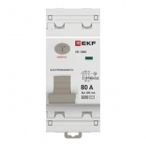 УЗО EKF PROxima ВД-100N 2П 80А 300мА тип AC 6кА (электромеханическое) (ВДТ)