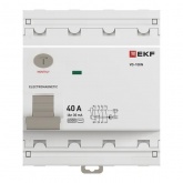 УЗО EKF PROxima ВД-100N 4П 40А 30мА тип AC 6кА (электромеханическое) (ВДТ)