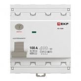 УЗО EKF PROxima ВД-100N 4П 100А 300мА тип AC 6кА (электромеханическое) (ВДТ)
