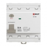 УЗО EKF PROxima ВД-100N 4П 32А 30мА тип A 6кА (электромеханическое) (ВДТ)
