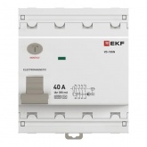 УЗО EKF PROxima ВД-100N 4П 40А 300мА тип A 6кА (электромеханическое) (ВДТ)