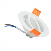 Светодиодный светильник Feron AL540 5W 4000K 400Lm белый, круглый встраиваемый d65/D75x16mm