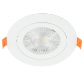 Светодиодный светильник Feron AL540 12W 4000K 960Lm белый, круглый встраиваемый d95/D115x16mm