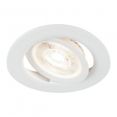 Светодиодный светильник ЭРА KL LED 25A-5 4K WH 5W 4000К круглый поворотный белый 5063079907927