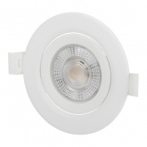 Светодиодный светильник ЭРА KL LED 25A-5 4K WH 5W 4000К круглый поворотный белый 5063079907927