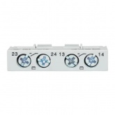 Дополнительный блок контактов фронтальный EKF для АПД/GV2 (New) ДКП-20 2НО